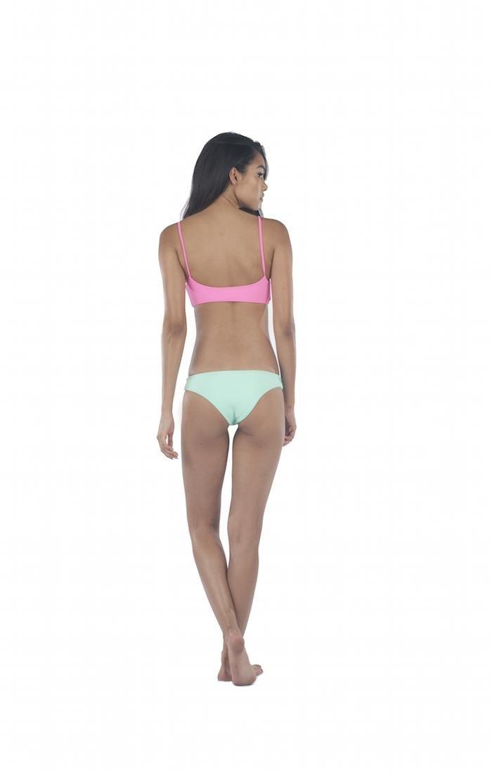 Lolli Swimwear - Double Dip Bottom In Mint