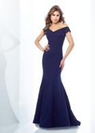 Social Occasions By Mon Cheri - 118879 Off-shoulder Mermaid Gown