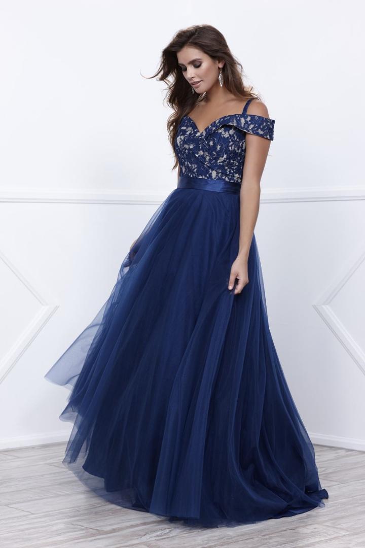 Nox Anabel - 8372 Lace Off-shoulder Ballgown