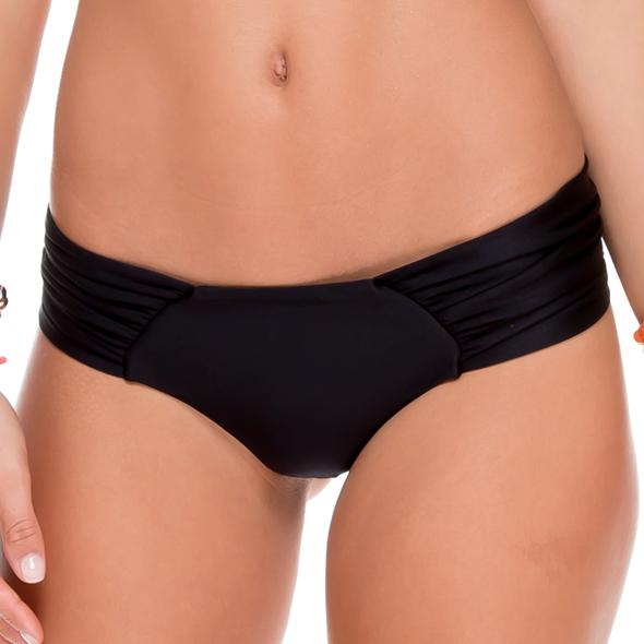 Luli Fama - Scrunch Panty Ruched Back In Black