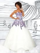 Tiffany Designs - 61113 Strapless Embellished Ballgown