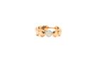 Tresor Collection - Lente Ring With Diamond Accent In 18k Rose Gold Default Title