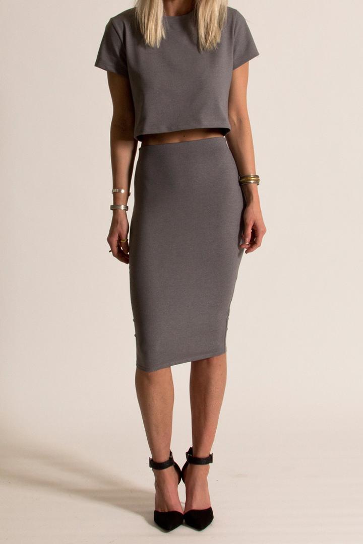 Donna Mizani - Basic Baby T In Ash Gray