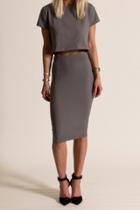 Donna Mizani - Basic Baby T In Ash Gray