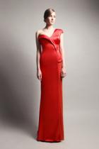 Beside Couture By Gemy - Cpf13 3683 Bedazzled Asymmetric Sheath Dress