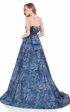 Terani Couture - Strapless Floral Print Ball Gown 1621e1500