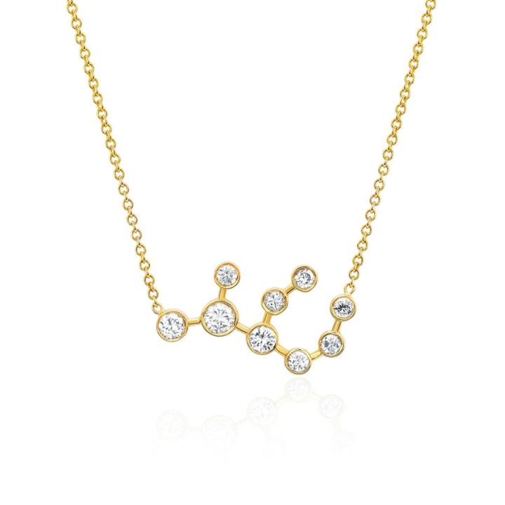Logan Hollowell - Virgo Diamond Constellation Necklace