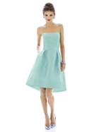 Alfred Sung - D580 Bridesmaid Dress In Sangria