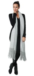 Linus Fringe Lt Heather