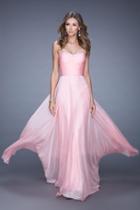 La Femme - 20901 Jewel Trimmed A-line Gown
