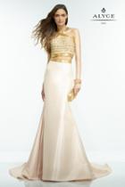 Alyce Paris Claudine - 2565 Dress In Champagne