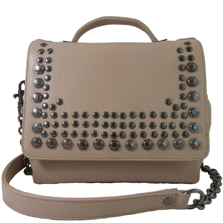 Joelle Hawkens By Treesje - Belair Mini Top Handle Buffalo Cow / Oatmeal