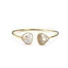 Margaret Elizabeth - Teardrop Bangle Golden Rutilated Quartz