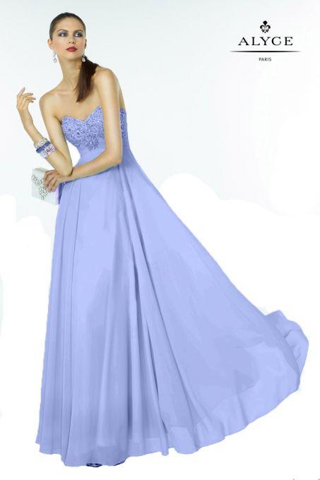 Alyce Paris B'dazzle - 35786 Dress In Light Periwinkle