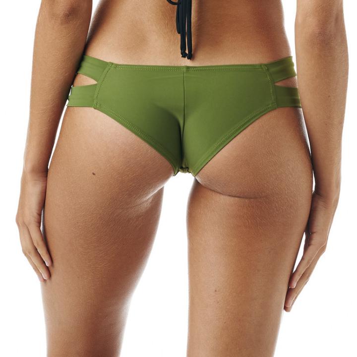 Montce Swim - Olive Euro Additional Coverage Bikini Bottom