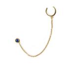 Elizabeth Buenaventura - Sapphire Rebel Earcuff