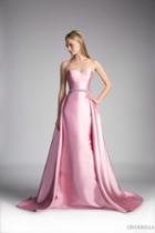 Cinderella Divine - Strapless Embellished Sweetheart Ballgown
