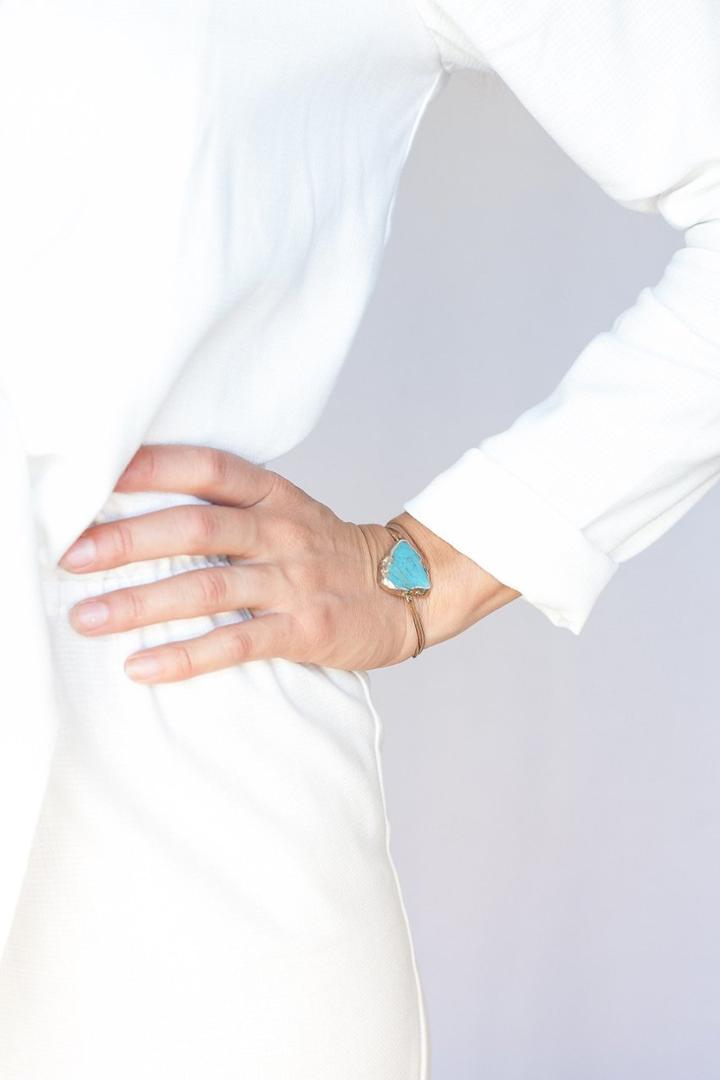 Heather Gardner - Desert Essence Turquoise Bracelet