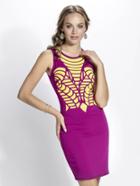 Baccio Couture - Paulina - 3176 Painted Short Dress