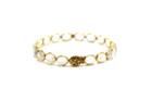 Tresor Collection - Rainbow Moonstone Bangle In 18k Yellow Gold