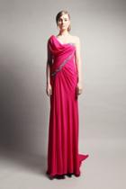 Beside Couture By Gemy - Cpf13 3665 Embellished Ruched Sheath Dress