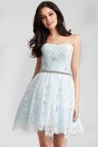 Jovani - 54588 Semi-sweetheart A-line Dress