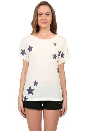 Hye Park And Lune Stella Tee In Cream