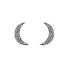 Ashley Schenkein Jewelry - Kyoto Crescent Moon Studs