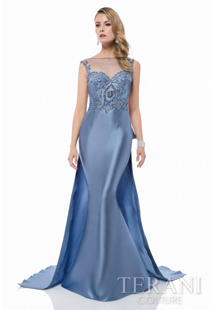 Terani Prom - Sleeveless Embellished Trumpet Gown 1611m0618b