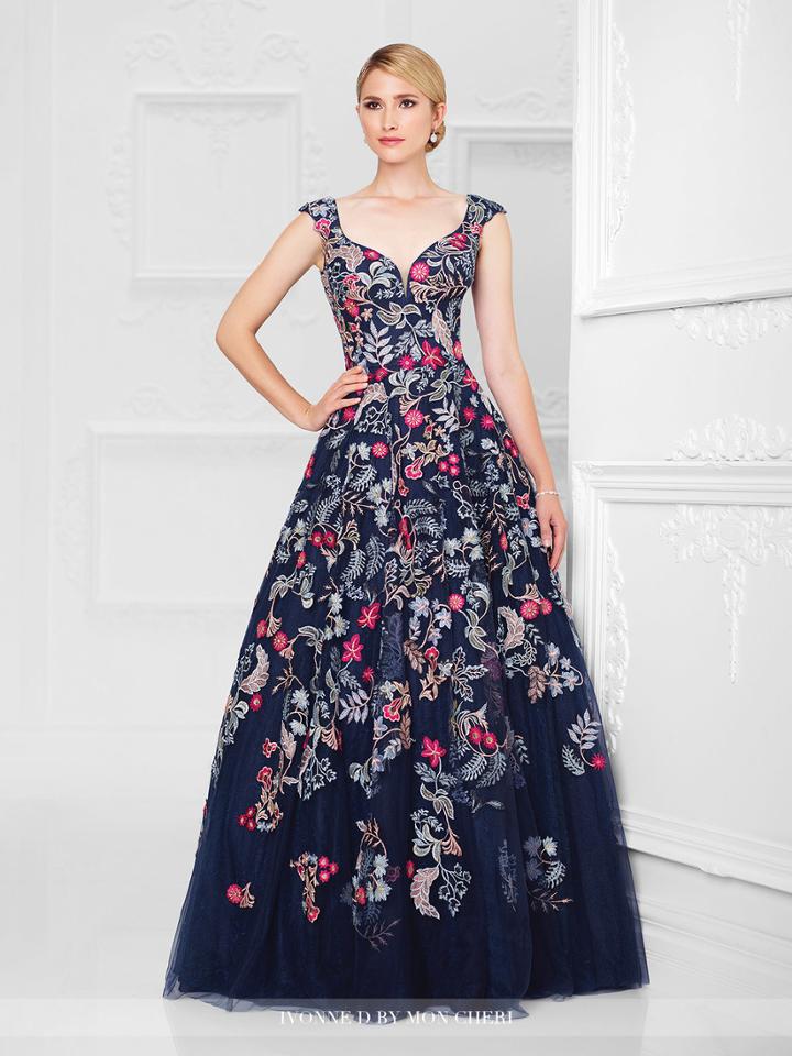 Ivonne D For Mon Cheri - 117d76 A-line Gown