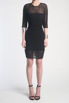 Donna Mizani - Orbit Mini Dress In Black