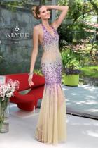 Alyce Paris - 6047 Prom Dress In Purple
