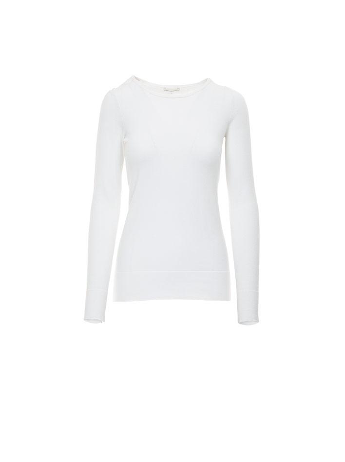 Minnie Rose - Cotton Long Sleeve Crew - 14317