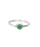 Lori Kaplan Jewelry - Chrysoprase Sterling Stacking Ring - As Seen In Lucky Magazine 2014