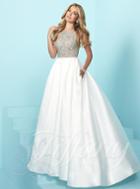 Tiffany Homecoming - Long Prom Dress With Beaded Bodice And V-back 16253