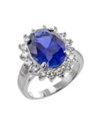 Cz By Kenneth Jay Lane - Duchess Oval Ring