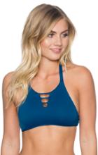 B Swim - Island Hi-neck Bikini Top U86deoc