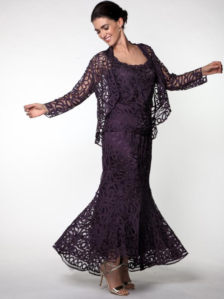 Soulmates - D9130 Three Piece Jacket Tank And High-low Skirt Set