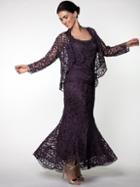 Soulmates - D9130 Three Piece Jacket Tank And High-low Skirt Set