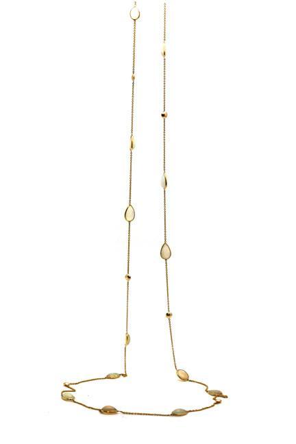 Tresor Collection - Ethiopian Opal Long Necklace In 18k Yg