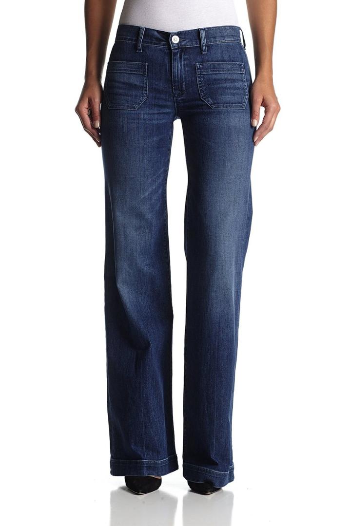 Hudson Jeans - Wm318dxa Libby Midrise Wide Leg Sailor In Stingray