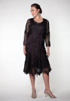 Soulmates - C9126x Queen Tea Length Dress Bolero Jacket Set