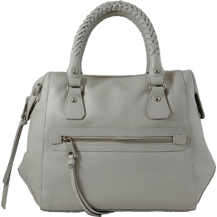 Joelle Hawkens By Treesje - Costa Mesa Satchel Lamba Cow / Stone