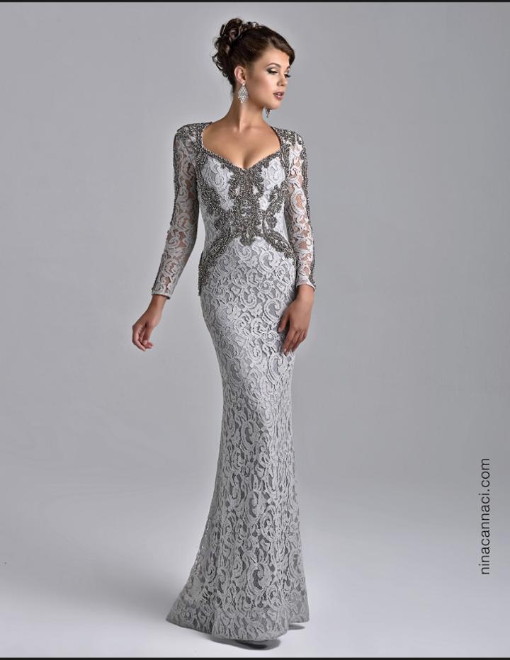 Nina Canacci - M200 Dress In Black Silver