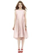 Alfred Sung - D708 Bridesmaid Dress In Pearl Pink