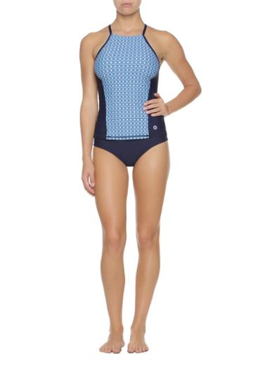 Helen Jon - Power Racerback Tank-silver Sands