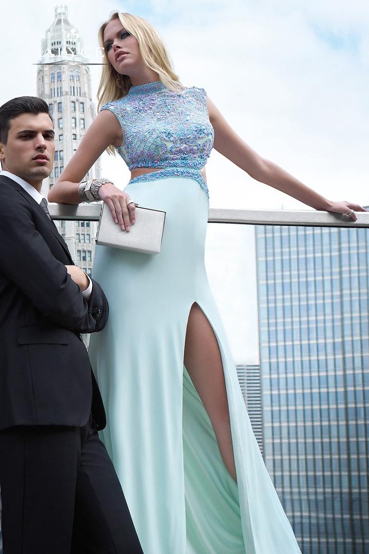 Alyce Paris - 6523 Prom Dress In Light Blue Violet