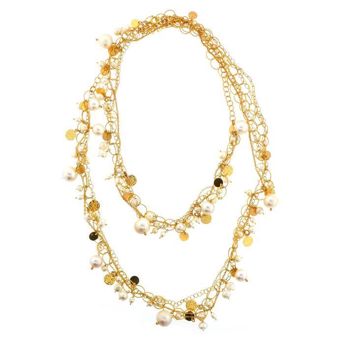 Mabel Chong - Venus Pearls And Charms Necklace-wholesale