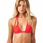 Montce Swim - Red Janelli Bikini Top