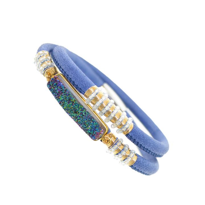 Mabel Chong - Radiant Glam Leather Bracelet